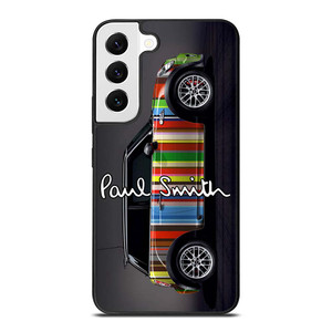MINI COOPER CAR PAUL SMITH PATTERN Samsung Galaxy S22 Case Cover
