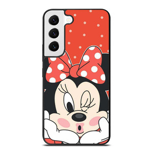 MINNIE MOUSE RED POLKADOT Samsung Galaxy S22 Case Cover