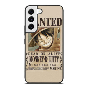 ONE PIECE MONKEY D LUFFY WANTED Samsung Galaxy S22 Case Cover