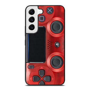 PS4 CONTROLLER PLAY STATION RED Samsung Galaxy S22 Case Cover