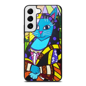 ROMERO BRITTO MONALISA Samsung Galaxy S22 Case Cover