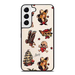 SAILOR JERRY TATTOO PATTERNS Samsung Galaxy S22 Case Cover