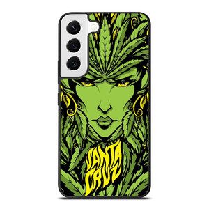 SANTA CRUZ SKATEBOARD LADY LEAFS Samsung Galaxy S22 Case Cover