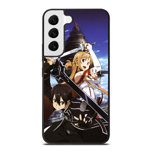 SAO SWORD ART ONLINE KIRITO AND ASUNA Samsung Galaxy S22 Case Cover