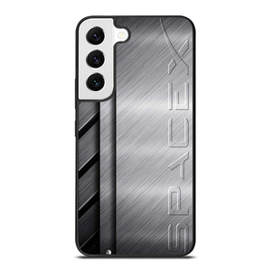SPACE X LOGO METAL PLATE Samsung Galaxy S22 Case Cover