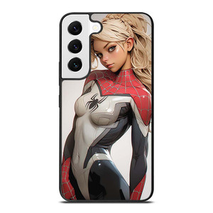 SPIDER GIRL SEXY MARVEL COMICS CARTOON Samsung Galaxy S22 Case Cover