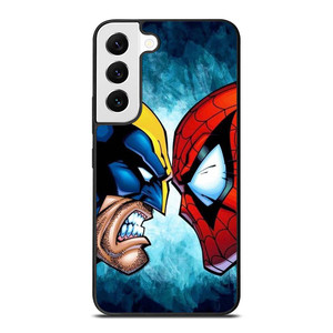 SPIDERMAN VS WOLVERINE MARVEL COMICS Samsung Galaxy S22 Case Cover