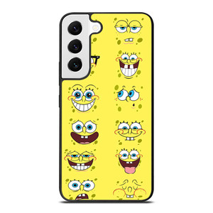 SPONGE BOB MOOD FACE Samsung Galaxy S22 Case Cover