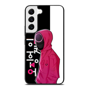 SQUID GAME GUARD CARTOON Samsung Galaxy S22 Case Cover