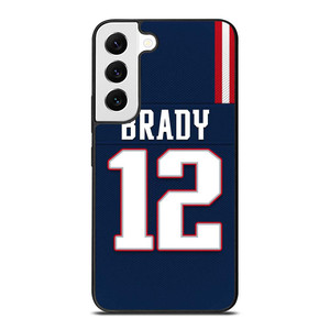 TOM BRADY NEW ENGLAND PATRIOTS 12 JERSEY Samsung Galaxy S22 Case Cover