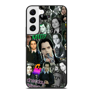 WEDNESDAY ADDAMS COLLAGE Samsung Galaxy S22 Case Cover