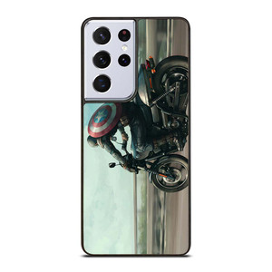 CAPTAIN AMERICA AVENGERS RIDING Samsung Galaxy S21 Ultra Case Cover