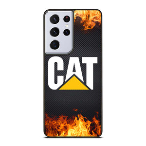 CATERPILLAR CAT TRACTOR LOGO FIRE Samsung Galaxy S21 Ultra Case Cover