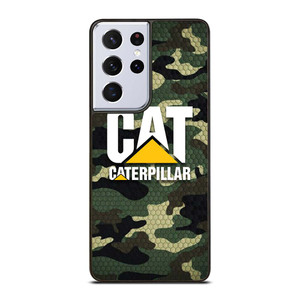 CATERPILLAT TRACTOR LOGO CAT CAMO ICON Samsung Galaxy S21 Ultra Case Cover