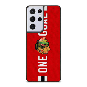 CHICAGO BLACKHAWKS ONE GOAL Samsung Galaxy S21 Ultra Case Cover