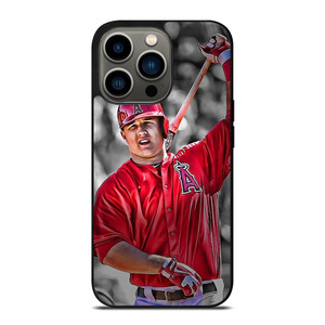 MIKE TROUT BASEBALL LOS ANGELES ANGELS iPhone 13 Pro Case Cover