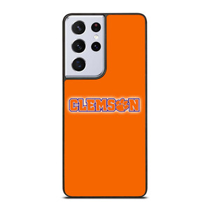 CLEMSON TIGERS LOGO FOOTBALL UNIVERSITY Samsung Galaxy S21 Ultra Case Cover