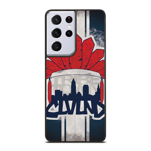 CLEVELAND INDIANS LOGO BASEBALL TEAM TRIBE TOWN Samsung Galaxy S21 Ultra Case Cover