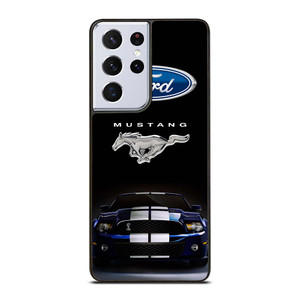 FORD MUSTANG CAR BLUE Samsung Galaxy S21 Ultra Case Cover