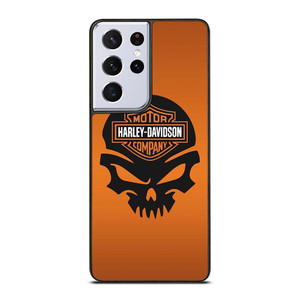 HARLEY DAVIDSON MOTORCYCLES COMPANY LOGO SKULL Samsung Galaxy S21 Ultra Case Cover