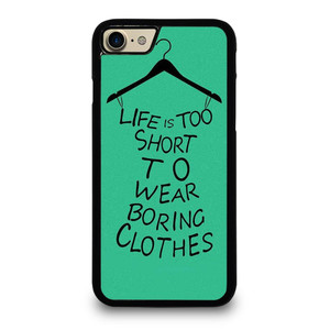 LIFE IS TOO SHORT QUOTE iPhone 7 / 8 Case Cover LIFE IS TOO SHORT QUOTE iPhone 7 / 8 Case Cover