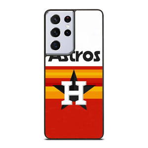 HOUSTON ASTROS MLB ICON Samsung Galaxy S21 Ultra Case Cover