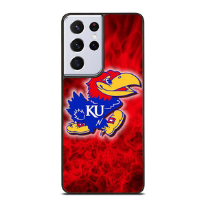 KANSAS JAYHAWKS BASKETBALL UNIVERSITY Samsung Galaxy S21 Ultra Case Cover