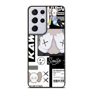 KAWS ICON SMILE Samsung Galaxy S21 Ultra Case Cover
