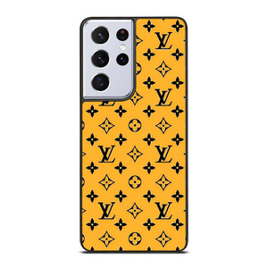 LOUIS VUITTON LV YELLOW PATERN ICON LOGO Samsung Galaxy S21 Ultra Case Cover