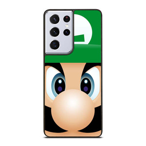 LUIGI SUPER MARIO FACE Samsung Galaxy S21 Ultra Case Cover