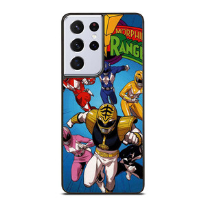 MIGHTY MORPHIN POWER RANGERS CARTOON Samsung Galaxy S21 Ultra Case Cover