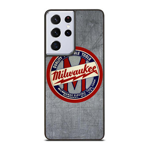 MILWAUKEE PORTABLE TOOL LOGO METAL ICON Samsung Galaxy S21 Ultra Case Cover
