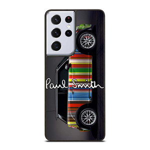 MINI COOPER CAR PAUL SMITH PATTERN Samsung Galaxy S21 Ultra Case Cover
