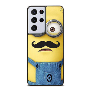 MINION WITH MOUSTACHE Samsung Galaxy S21 Ultra Case Cover