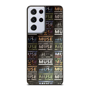 MUSE BAND ROCK LOGO COLLAGE Samsung Galaxy S21 Ultra Case Cover