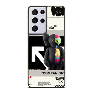 OFF WHITE KAWS COMPANION Samsung Galaxy S21 Ultra Case Cover