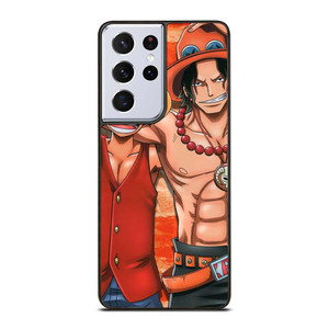 ONE PIECE ACE AND LUFFY Samsung Galaxy S21 Ultra Case Cover