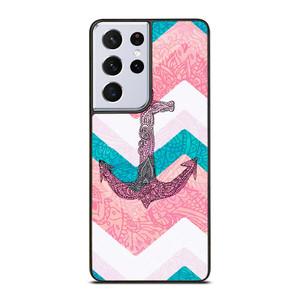 PAISLEY TRIBAL NAUTICAL ANCHOR Samsung Galaxy S21 Ultra Case Cover
