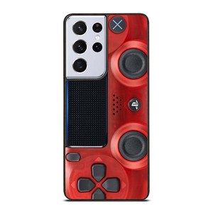 PS4 CONTROLLER PLAY STATION RED Samsung Galaxy S21 Ultra Case Cover