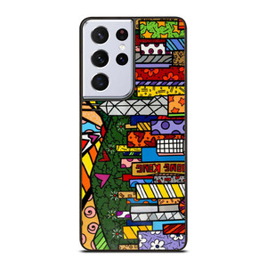 ROMERO BRITTO CITY Samsung Galaxy S21 Ultra Case Cover
