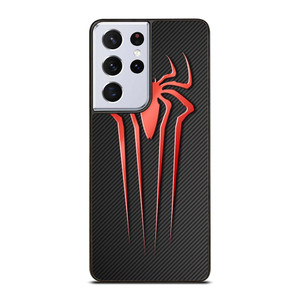SPIDERMAN CARBON LOGO Samsung Galaxy S21 Ultra Case Cover