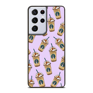STARBUCKS COFFEE CUP COLLAGE Samsung Galaxy S21 Ultra Case Cover