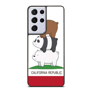 WE BARE BEARS CALIFORNIA REPUBLIC Samsung Galaxy S21 Ultra Case Cover