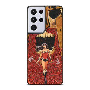 WONDER WOMAN CARTOON Samsung Galaxy S21 Ultra Case Cover
