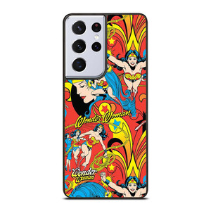 WONDER WOMAN COLLAGE 2 Samsung Galaxy S21 Ultra Case Cover