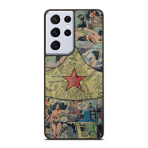 WONDER WOMAN COLLAGE Samsung Galaxy S21 Ultra Case Cover