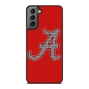 ALABAMA CRIMSON TIDE HOUNDSTOOTH ICON Samsung Galaxy S21 Plus Case Cover