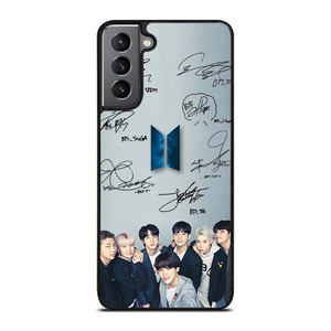 BTS BANGTAN BOYS KPOP KOREA SIGNATURE Samsung Galaxy S21 Plus Case Cover