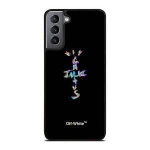 CACTUS JACK TRAVIS SCOTT X OFF WHITE 2 Samsung Galaxy S21 Plus Case Cover