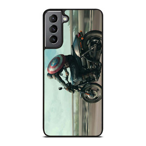 CAPTAIN AMERICA AVENGERS RIDING Samsung Galaxy S21 Plus Case Cover